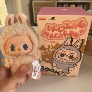Labubu Pop Mart The Monsters Exciting Macaron Soymilk